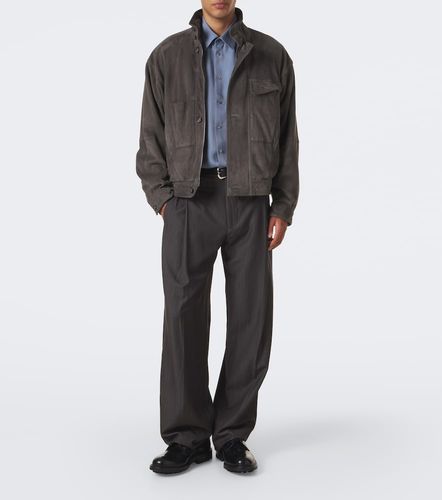 Camicia in jacquard di seta - Giorgio Armani - Modalova