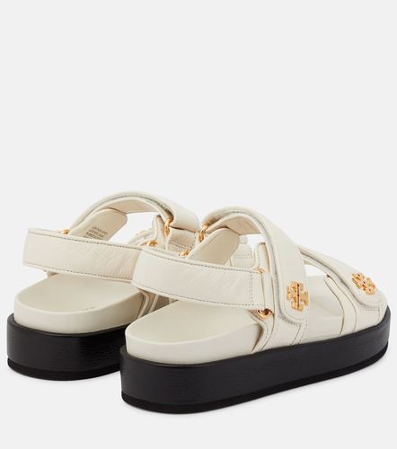 Tory Burch Double T leather sandals - Tory Burch - Modalova