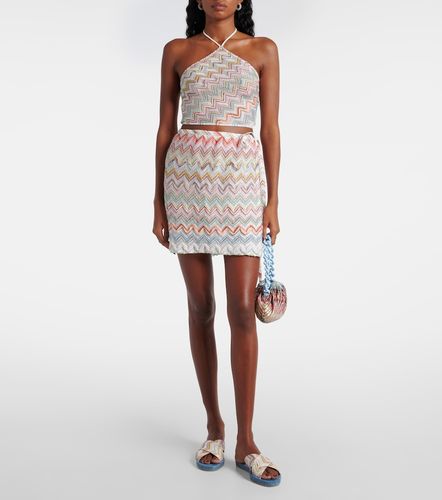 Missoni Top de lamé en zigzag - Missoni - Modalova