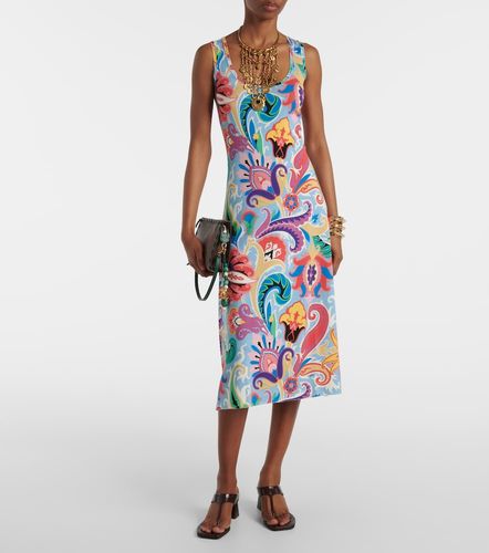 Etro Abito midi in misto seta - Etro - Modalova