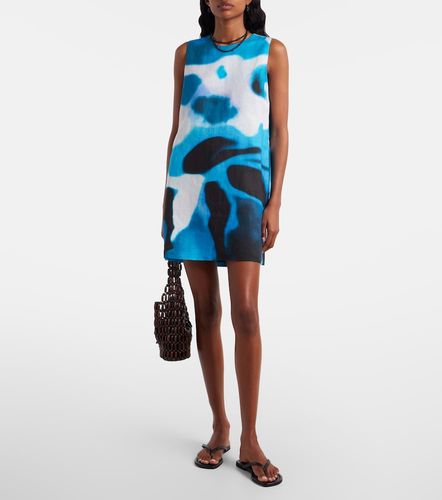 Staud Brea printed linen minidress - Staud - Modalova