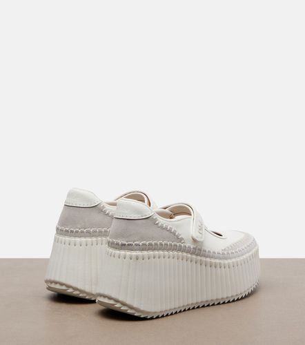 Nama leather platform sneakers - Chloe - Modalova