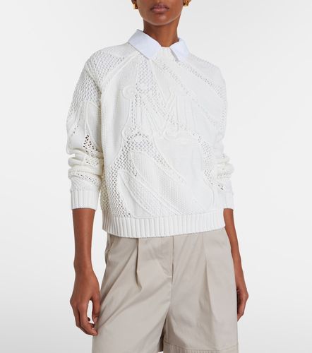 Pullover Salvo in cotone traforato - Max Mara - Modalova