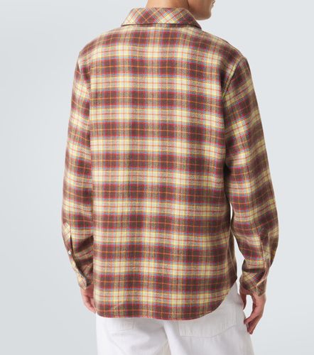 Camicia in cashmere a quadri - God's True Cashmere - Modalova