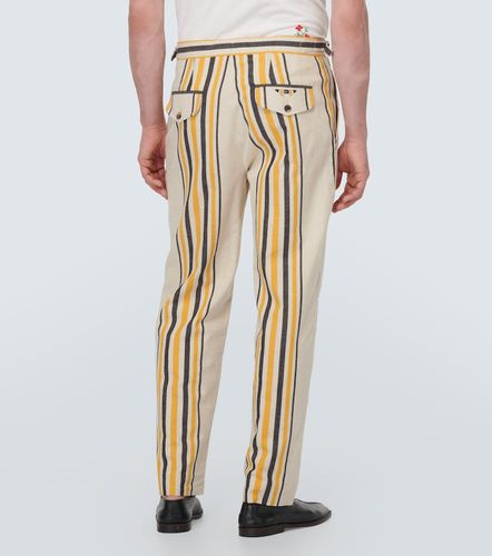 Pantalones rectos de tiro medio de algodón - Bode - Modalova
