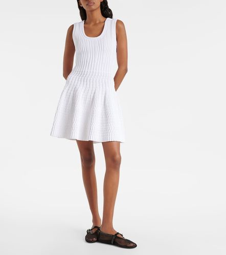 Alaïa Abito corto in pointelle - Alaia - Modalova
