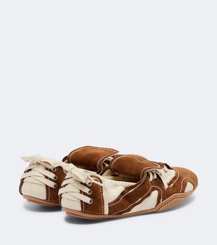 Leather and suede sneakers - Acne Studios - Modalova