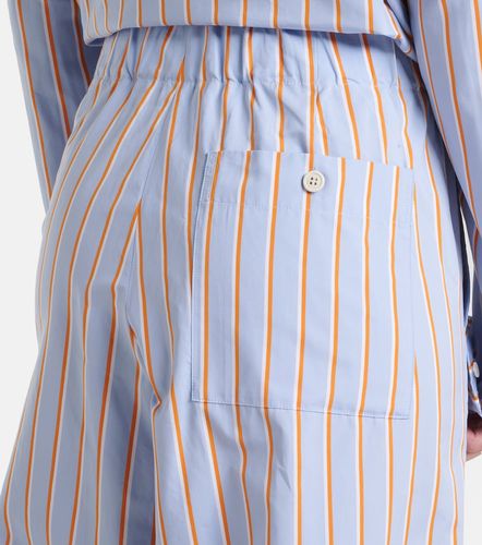 Pantalones anchos de algodón a rayas - Dries Van Noten - Modalova