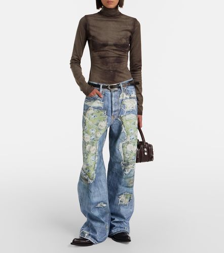 Acne Studios Printed wide-leg jeans - Acne Studios - Modalova