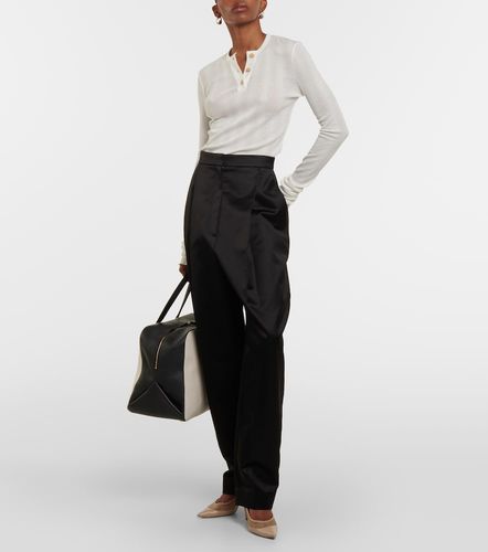 Byron cotton-blend jersey top - Khaite - Modalova