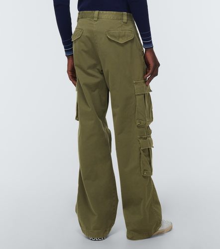 High-rise cotton cargo pants - Dolce&Gabbana - Modalova
