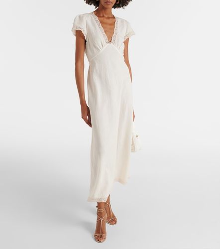 Vestido midi Clarice con encaje - Rixo - Modalova