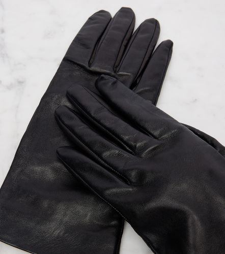 Cassandre leather gloves - Saint Laurent - Modalova