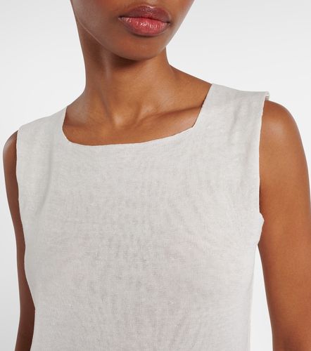Top Jaylen in misto lino e cotone - The Row - Modalova