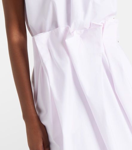 Pleated cotton pencil skirt - Simone Rocha - Modalova