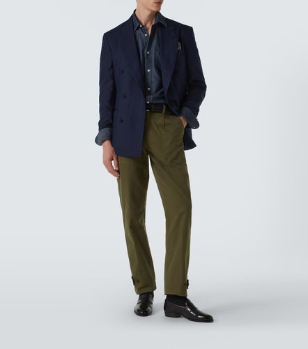 Dunhill Pantaloni regular in cotone - Dunhill - Modalova