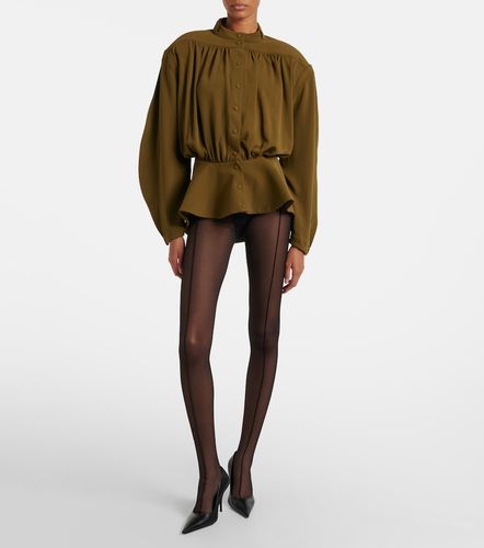Re/edit Hiver Russe crepe twill blouse - Mugler - Modalova