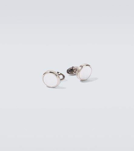 Sterling silver cufflinks - Giorgio Armani - Modalova