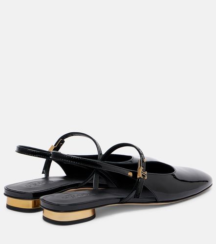 Patent leather slingback flats - Tod's - Modalova