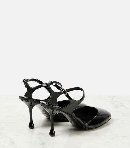 Pixie 80 patent leather slingback pumps - Jimmy Choo - Modalova