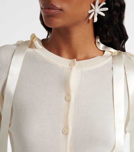 Simone Rocha Wool and silk cardigan - Simone Rocha - Modalova