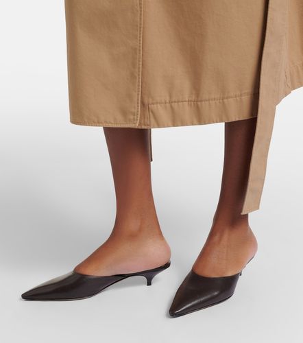 The Row Liisa leather mules - The Row - Modalova