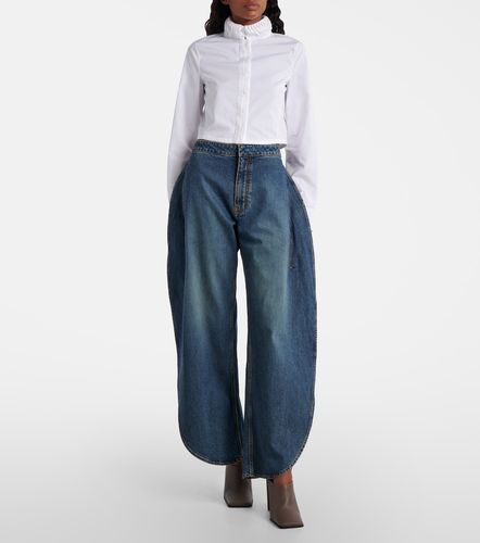 Alaïa Jeans barrel de tiro medio - Alaia - Modalova