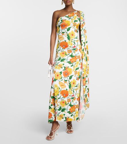 Abito lungo in cady monospalla con mantella - Stella McCartney - Modalova