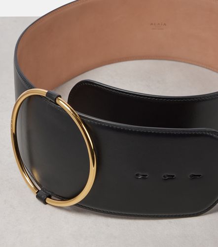 Alaia Ring leather belt - Alaia - Modalova