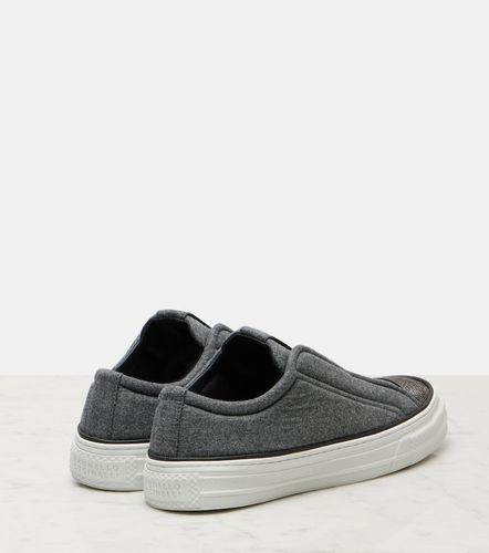 Low-top slip-on sneakers - Brunello Cucinelli - Modalova