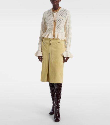 Chloé Gonna midi in suede - Chloe - Modalova