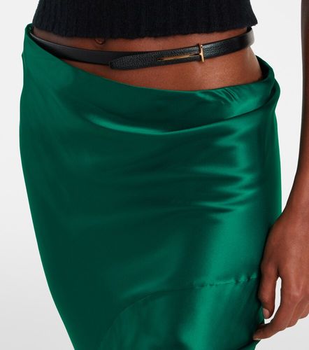 Gonna lunga in raso di seta - Tom Ford - Modalova