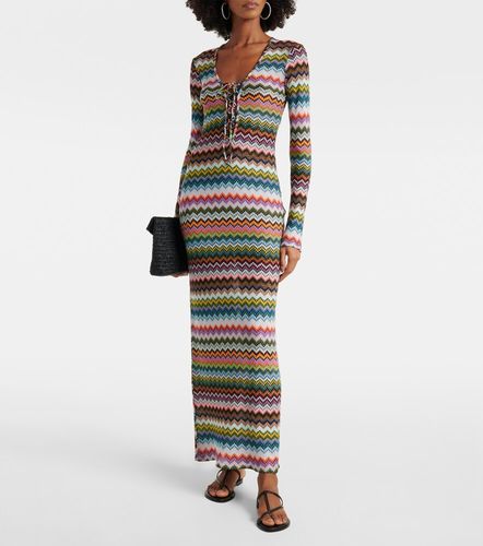 Abito lungo Zig Zag con lamé - Missoni - Modalova