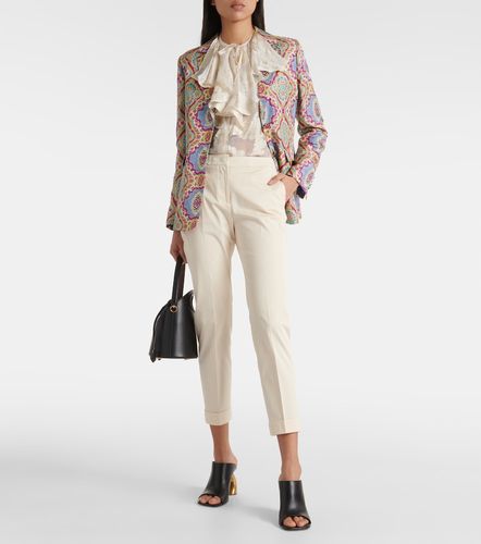Pantalones tapered de mezcla de algodón - Etro - Modalova
