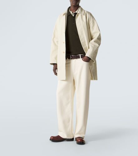 Abrigo oversized de sarga de algodón - Auralee - Modalova