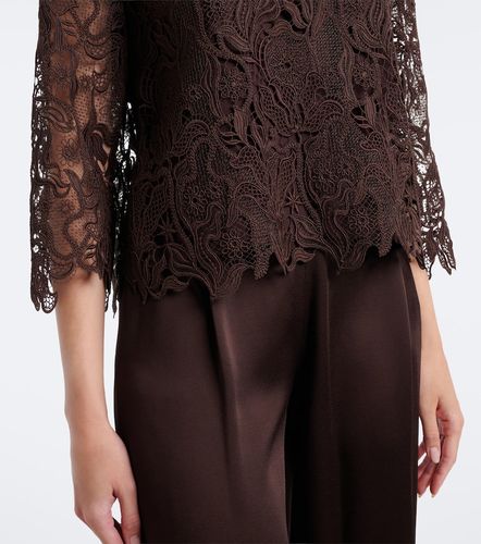 Max Mara Top de encaje floral - Max Mara - Modalova