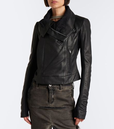 Rick Owens Leather biker jacket - Rick Owens - Modalova