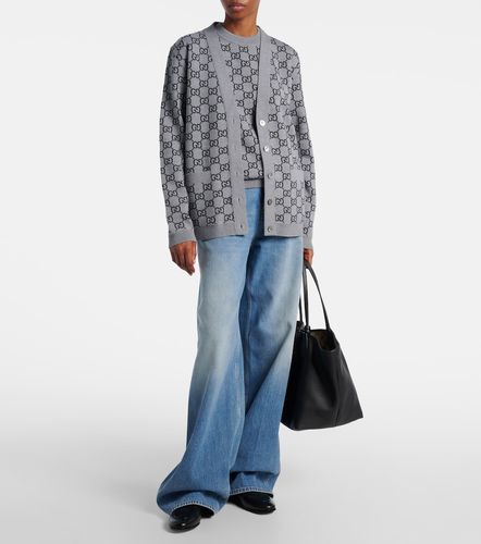 Gucci GG reversible wool-blend top - Gucci - Modalova