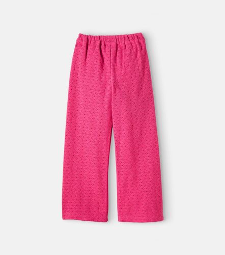 Pantalones anchos de croché de algodón - Mini Rodini - Modalova