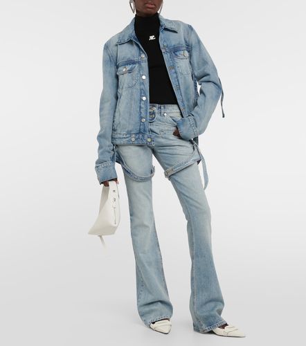 Courreges Mid-rise bootcut jeans - Courreges - Modalova