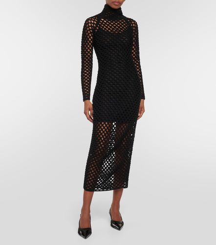 Alaïa Abito lungo in rete - Alaia - Modalova