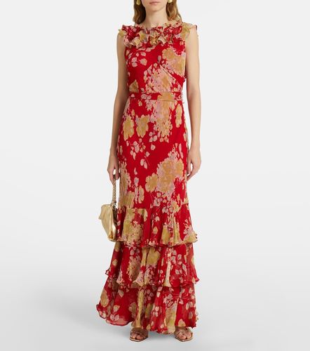 Rixo Rio floral ruffled gown - Rixo - Modalova