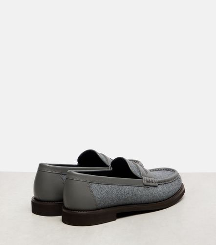 Mocasines con piel y cuentas Monili - Brunello Cucinelli - Modalova