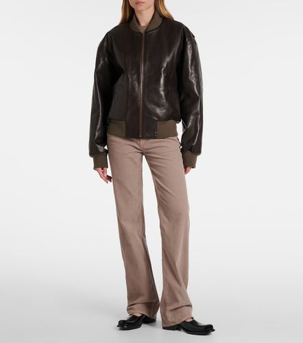 Morisel leather bomber jacket - The Row - Modalova
