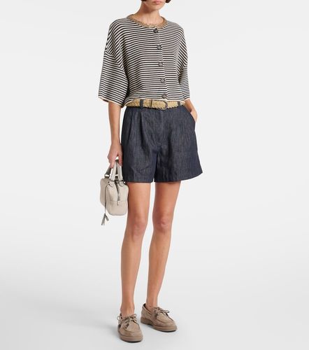 Brunello Cucinelli Bermuda di jeans - Brunello Cucinelli - Modalova