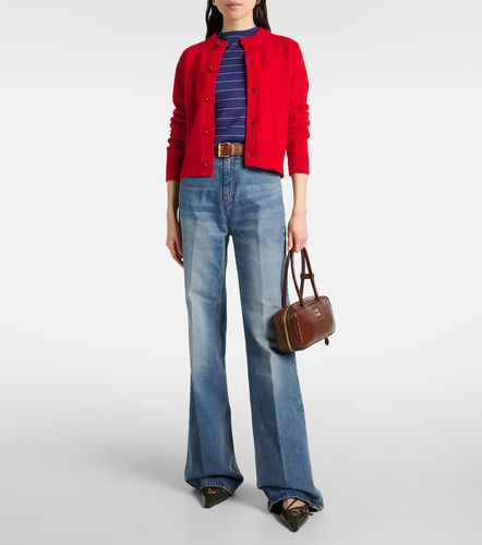 Ami Paris High-rise flared jeans - Ami Paris - Modalova