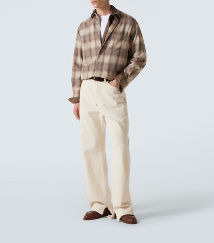 Auralee Checked wool shirt - Auralee - Modalova