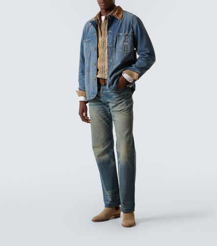 RRL Jeans rectos de tiro medio - RRL - Modalova