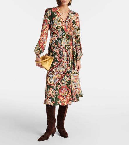 Etro Vestido envolvente estampado - Etro - Modalova