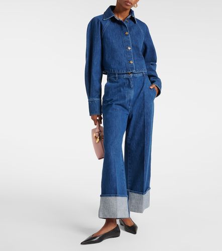 Patou Camicia cropped di jeans - Patou - Modalova